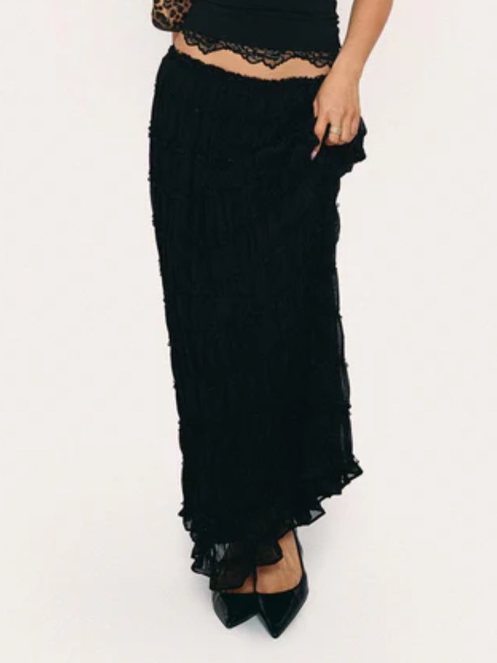 NWT Princess Polly Estefania Maxi Skirt